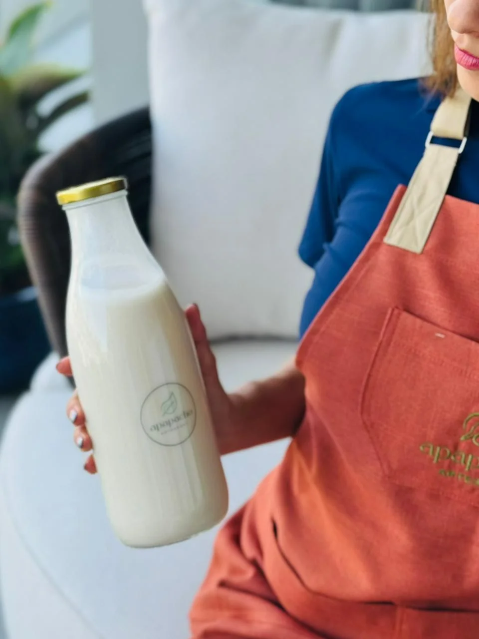 Leche de Almendra Natural Apapacho - Producto Fresco