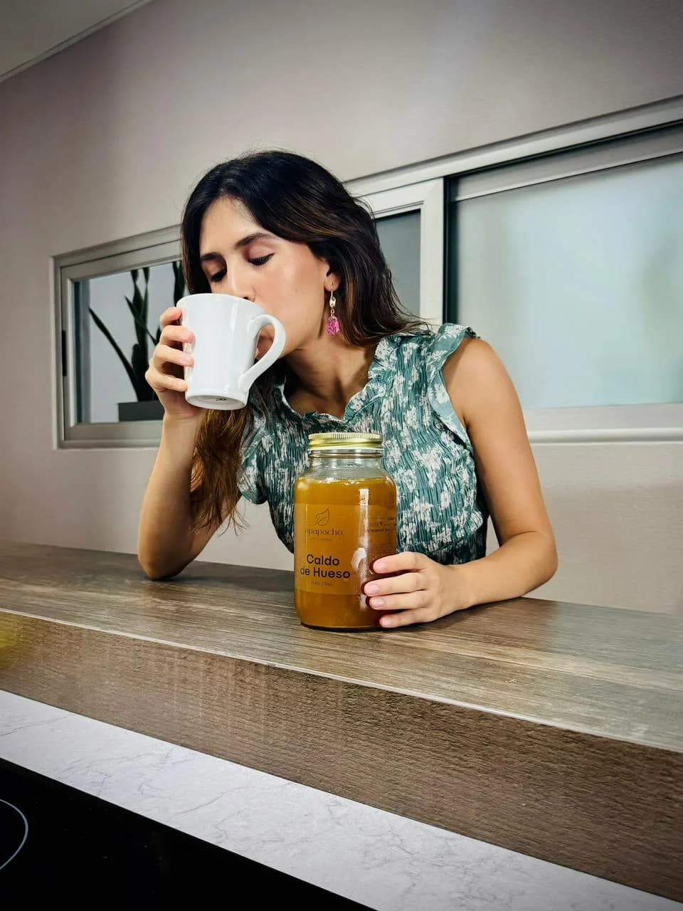 Caldo de Hueso Orgánico Apapacho - Consumo