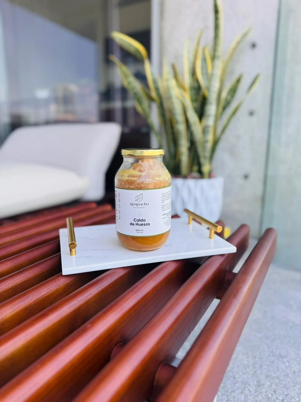 Caldo de Hueso Orgánico Apapacho - Ambiente artesanal