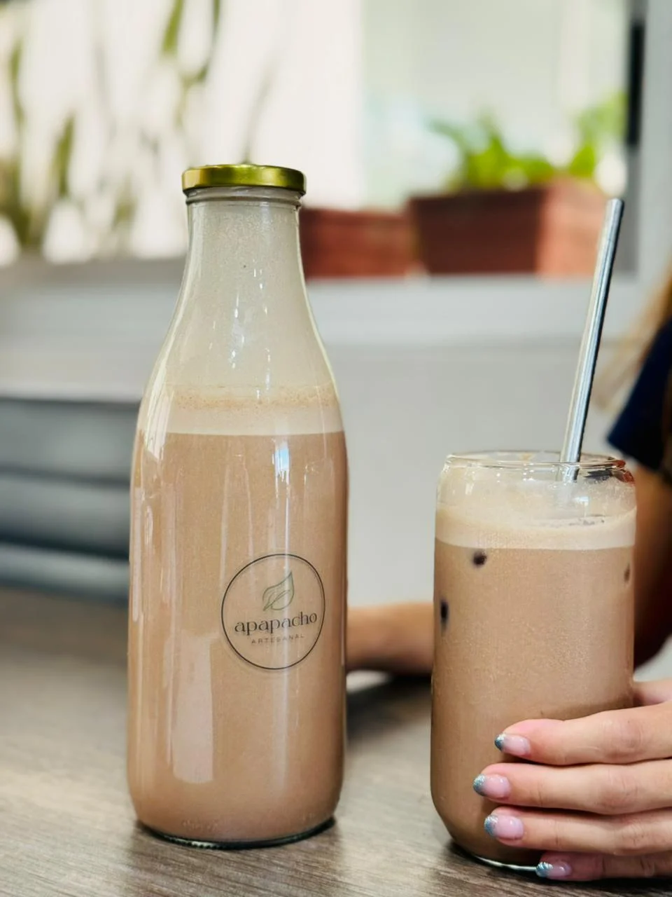 Leche de Almendra Moka Apapacho - Bebida Fresca